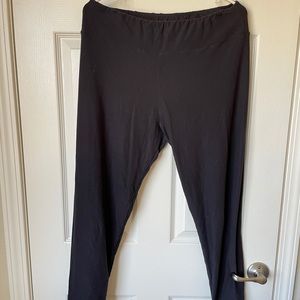 LuLaRoe TC Solid Black Leggings